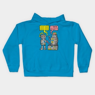 Robot Talk Kids Hoodie